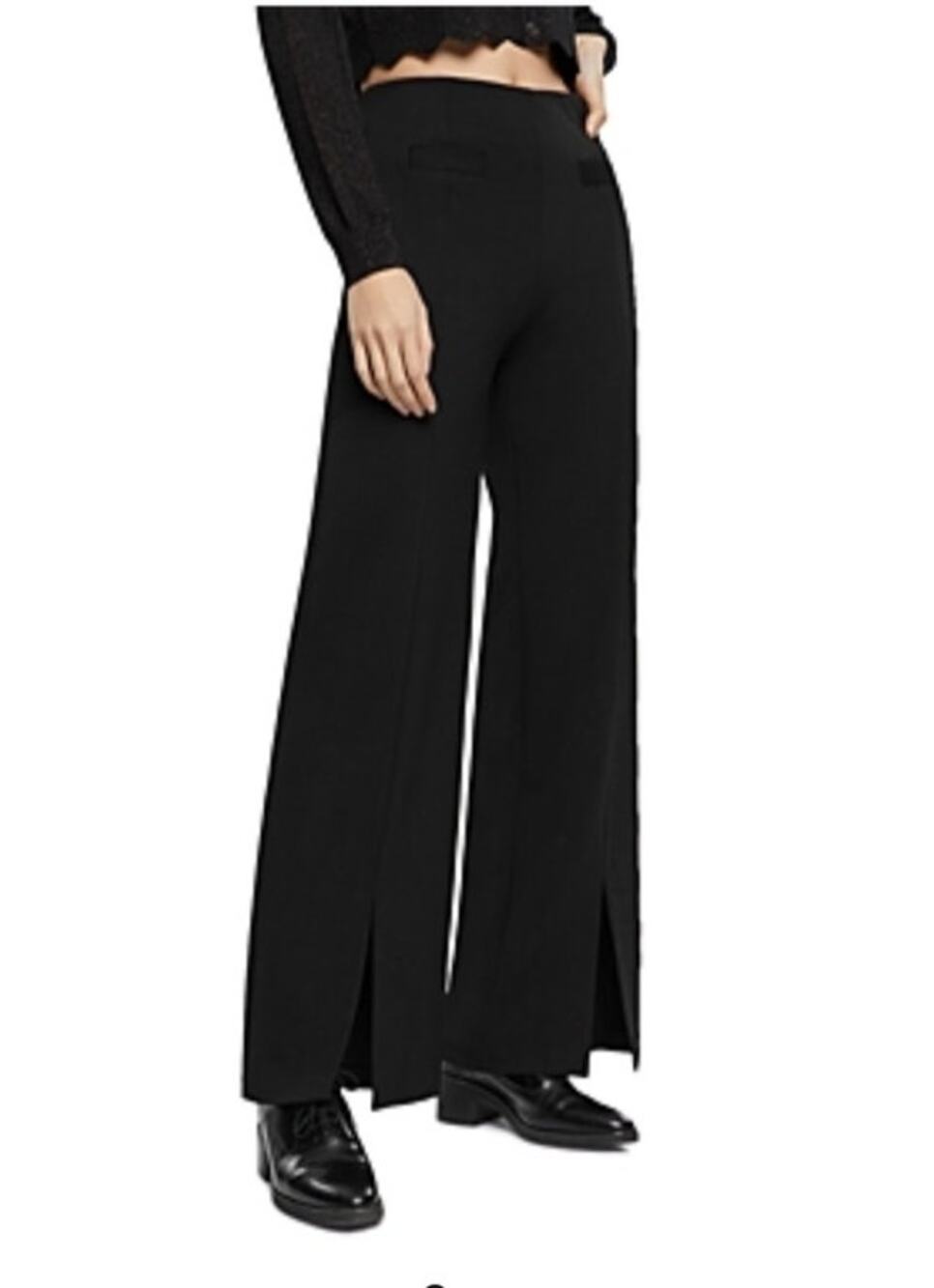 Paule Ka Slit Hem Pants Womens Sz Small